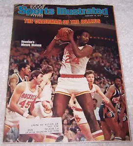 Sports Illustrated Magazine February 19, 1979 Moses Malone Houston Rockets - Picture 1 of 2