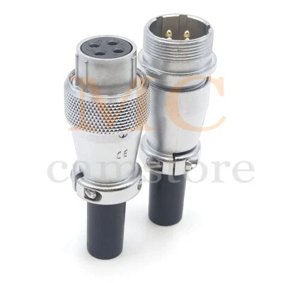 WEIPU WS20 25A 4Pin Solder Wire Connectors,Industrial LED Light Cable Connector - Image 1 of 4