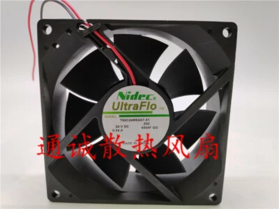 Nidec T92C24MS2A7-51 24V 0.54A 9 cm 9032 inverter fan - Image 1 of 2