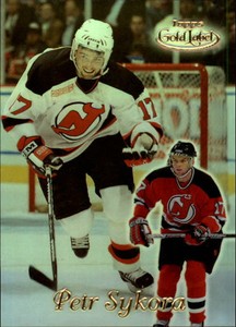 1999-00 Topps Gold Label Class 1 Devils Hockey Card #51 Petr Sykora