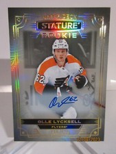 2022-23 UD STATURE SIGNATURE AUTO OLLE LYCKSELL RC #159/199