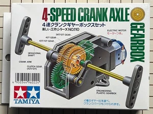 Caja de cambios de eje manivela educativa de 4 velocidades Tamiya # 70110 - Imagen 1 de 2