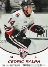 2016/17 Guelph Storm - CEDRIC RALPH