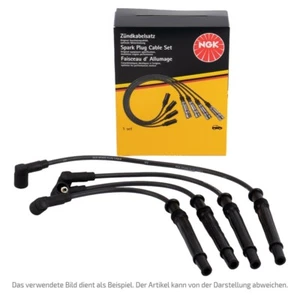 KIT CAVI CANDELE NGK ACCENSIONE FIAT CINQUECENTO SEICENTO 0.9 i.e. 39/40/41 cv - Foto 1 di 2