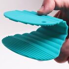 HEAT RESISTANT SILICONE TRAY GRIPS Hot Dish/Plate Holder Folding Holding Utensil