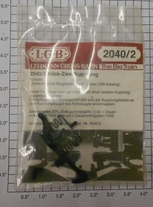 LGB 2040/2 G Gauge Clic-Second Coupling Hook Set - Picture 1 of 1