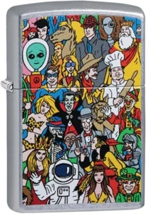 Zippo Where’s Windy, Waldo Search, Street Chrome NEW RARE - Picture 1 of 3