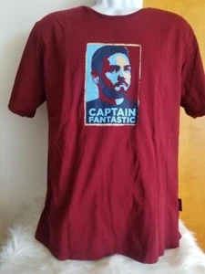 HMFC HEART OF MIDLOTHIAN FUSSBALL CLUB CAPTAIN FANTASTIC XL KASTANIENBRAUNES ROTES T-SHIRT - Bild 1 von 13