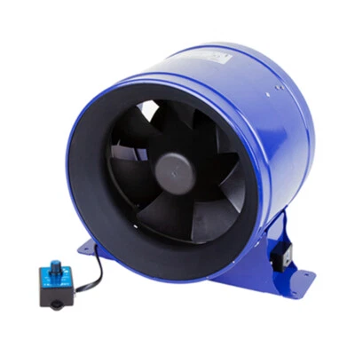 Phresh Hyper Fan V2 6" 150mm Digital EC Extractor Fan 560m3/hr Hydroponics  - Image 1 of 2