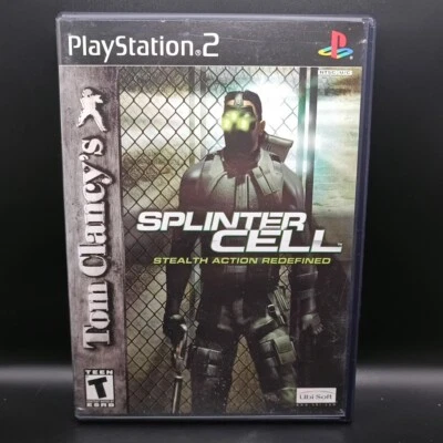 Splinter Cell: Stealth Action Redefined (Sony Playstation 2, 2003) PS2 CIB Good - Image 1 of 4