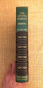 Vtg The Living Forest By Arthur Heming Sun Dial Press Young Moderns Bookshelf - Imagen 1 de 12