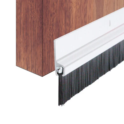 Door seal 1 m door floor seal brush seal strip brush aluminium profile brush - Image 1 of 4