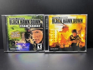 Delta Force Black Hawk Down Platinum Pack Includes Team Sabre PC\CD - Picture 1 of 4