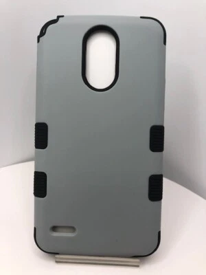 Funda protectora resistente gris para LG Stylo 3 y Stylo 3 Plus 3+ Foto 1 de 3