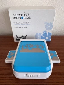 Creative Memories WILDFLOWERS Decorative Border Paper Punch - Picture 1 of 4
