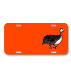 Guinea Fowl Africa Fowl Bird On License Plate Car Front Add Names