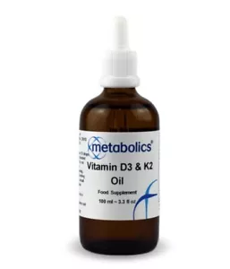 Aceite Metabolics vitamina D3 y K2 100 ml - Imagen 1 de 2