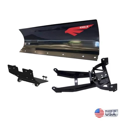 Eagle 72 inch Snow Plow System for Yamaha Viking (2004-2024) UTV | Steel Blade - Imagem 1 de 3