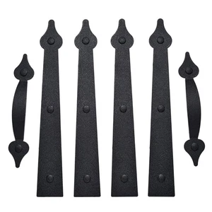 Garagentor Magnetische Dekorative Hardware Wagen Akzente Faux Scharniere Griff... - Bild 1 von 9