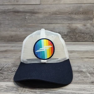 Faster Further Trucker Mesh Mütze Kappe Erwachsene Herren verstellbar Druckknopflasche - Bild 1 von 6