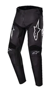 3748324-12-: Youth Racer Hana Pants Sz 22 Black/White - Picture 1 of 4