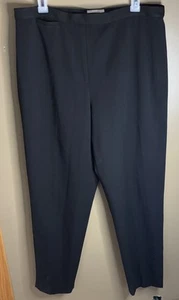 Talbots Stretch schwarz Anzughose gerades Bein Größe 14 Hose - Bild 1 von 6