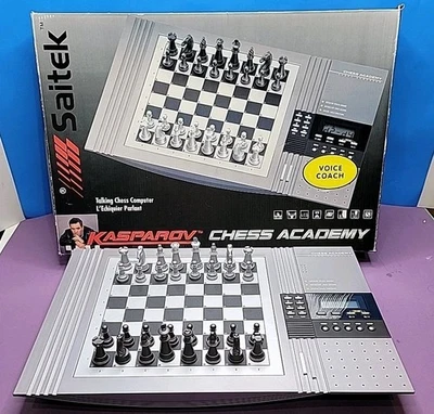 Vintage Saitek Kasparov sprechende Schachakademie - sauber  - Bild 1 von 4