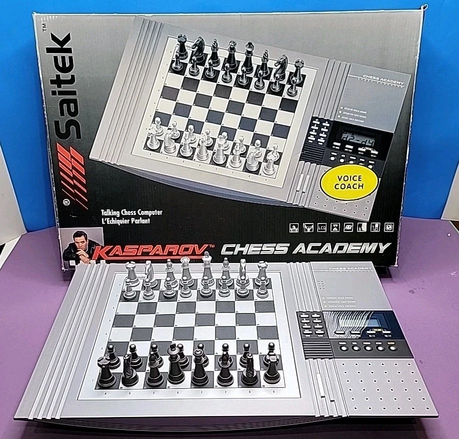 Vintage Saitek Kasparov Talking Chess Academy - Clean  - Image 1 of 4