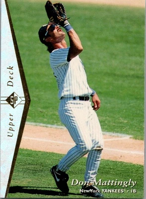 1995 SP #175 Don Mattingly Superbafoil - Image 1 of 2