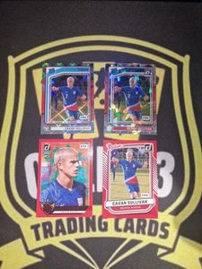 Cavan Sullivan Rookie Short Print Football Card Bundle 2024-25 Panini Donruss - Picture 1 of 2