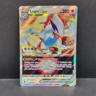 Lugia VSTAR 139/195 Silver Tempest Ultra Rare Pokemon - Image 1 of 2