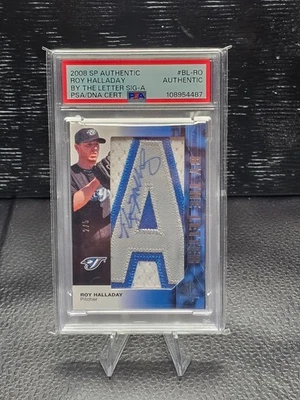 Roy Halladay 2008 Upper Deck SP Authentic By The Letter Signatures Auto #d /5 - Image 1 of 2