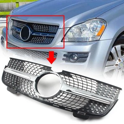 Parrilla delantera de coche para Mercedes Benz X164 GL Clase X164 GL320 GL450 GL350 1x Foto 1 de 4