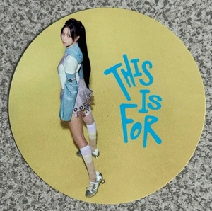 TWICE THIS IS FOR 4º Álbum Completo Versión Digipack Pegatina Oficial MINA - Imagen 1 de 1