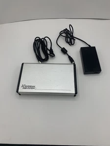  3.5" IDE (ATA) Hard Drive Enclosure with power supply and usb cord - Picture 1 of 6