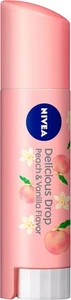  Kao  NIVEA Flavored Lip Delicious Drop Peach Scent 3.5g  - Picture 1 of 4