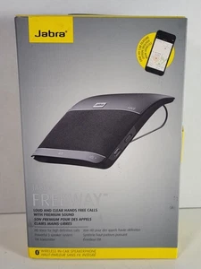 Jabra Freeway Wireless In Car Bluetooth Hands Free Speaker Phone HFS100 NOB - Imagen 1 de 8