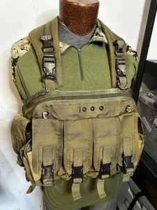 HSGI Warlord Chest Rig, Khaki, Rare, GWOT CAG High Speed gear Inc - Picture 1 of 15
