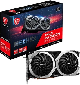 Tarjeta de video MSI PCIe 4.0 GDDR6 RX 6700 XT MECH 2X 12G (Reacondicionada de fábrica) - Imagen 1 de 5