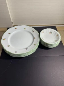 Richard Ginori Antico Eden Dinner Plate x 5 Small Bowl x 5 Made in Italy - Picture 1 of 11