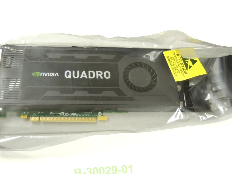 Dell Nvidia Quadro K4000 3GB GDDR5 Graphic Card Dell P/N 0D5R4G - Image 1 of 3