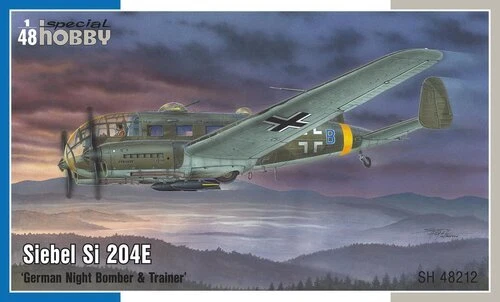 Special Hobby 100-SH48212 - 1:48 Siebel Si 204E German Notte Bomber & Trainer - Immagine 1 di 1