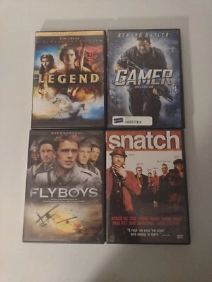 DVD Action Movies Lot of 4: Legend, Gamer, Flyboys, Snatch - Image 1 of 4