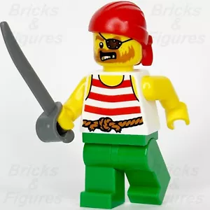 LEGO® Pirate Minifigure Red Bandana Icons Pirates Imperial Soldiers 10320 pi190 - Picture 1 of 3