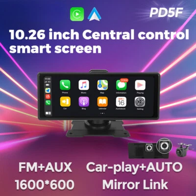 Universal Car Smart Screen Wireless Carplay Android Multimedia Video Display - Image 1 of 4