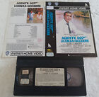 007 licenza di uccidere (1962) VHS ORIGINALE 1ª EDIZIONE Warner HV - WIV 99210📼