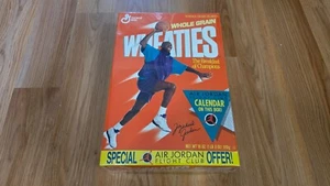 NEW SEALED Michael Jordan Air Jordan Calendar Wheaties Cereal MINT BOX Flight 82 - Picture 1 of 10