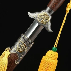 Handmade Sword Dragon and Phoenix Style Chinese Tai Chi Sword Training Sword - Picture 1 of 7