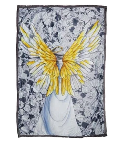 Anuschka Plush Throw Blanket with gift bow CHOOSE PRINT from drop menu New - Picture 1 of 8
