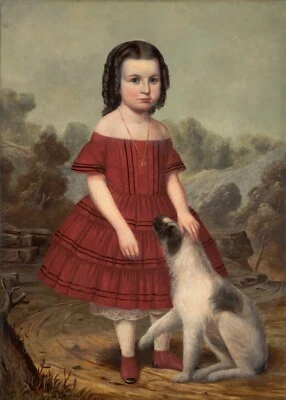 John Jacob Hegler: "Retrato de Alicia Lyon" (c.1855) — Impresión de bellas artes de giclee Foto 1 de 2